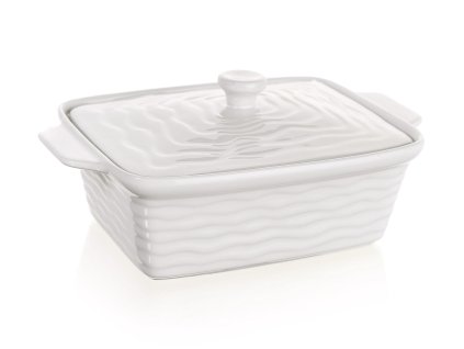 forma zapékací obdél. 28x18cm CULINARIA s víkem keramická BÍ