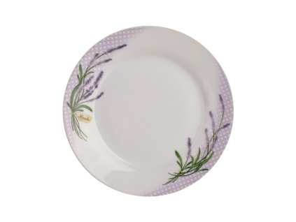 talíř dezertní 19cm LAVENDER porcelánový