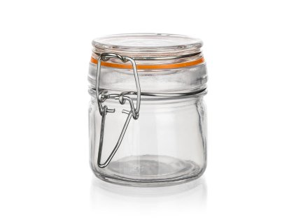 dóza hermetická 100ml skl. s patentním uzávěrem LINA OR
