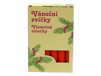svíčka stromková 1,2x10cm ČRV (12ks)