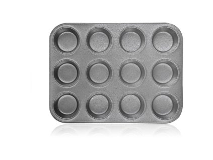 forma na muffiny 12ks 35x26,5x3cm GRANITE nepřiln.povrch