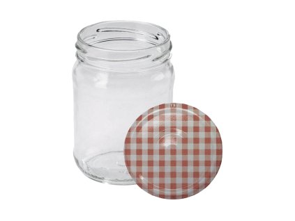 sklenice zavařovací  250ml TWIST 66 + víčka KANAFAS(10ks)