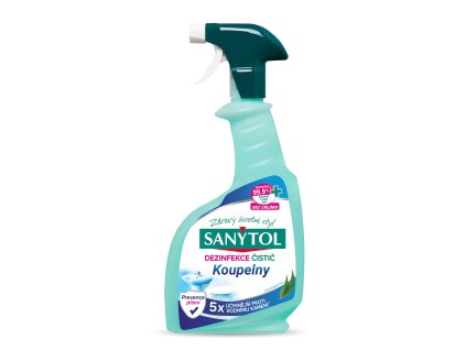 čistič SANYTOL dezinfekce na koupelny sprej 500ml
