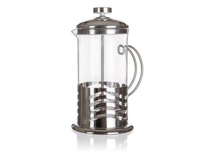 konvice na kávu WAVE 0,35l sklo+nerez+PH