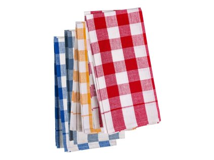 utěrka kuchyňská MULTI CHECK 50x70cm,60g,BA mix barev (2ks)