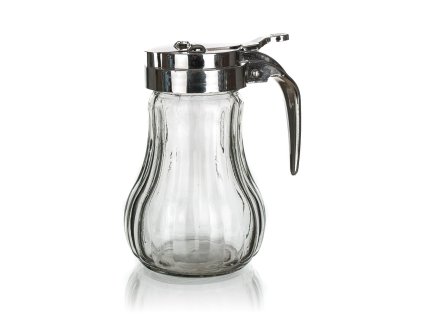 dóza na med/smetanu MONO 230ml sklo/nerez