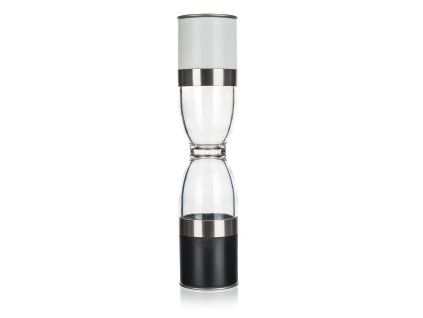 mlýnek na koření 23x5cm 2v1 CULINARIA Duo nerez/akryl