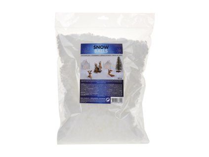 dekorace SNĚHOVÉ VLOČKY 50g 35 22482