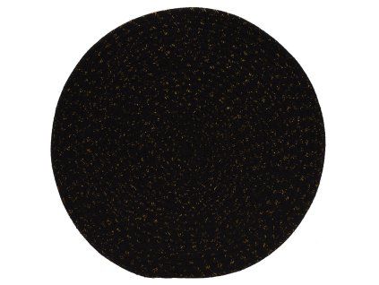prostírání pr.38cm ČER/ZLA LUREX 35 22502