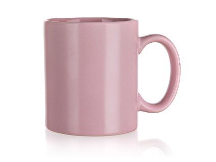 hrnek 350ml MAT RŮŽ sv. keramický
