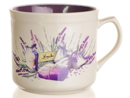 hrnek 630ml BIG LAVENDER keramický