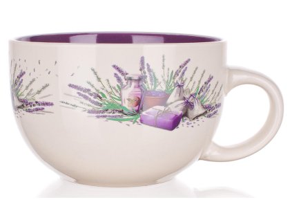 hrnek JUMBO 660ml LAVENDER keramický