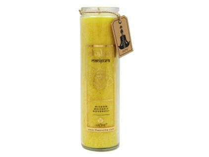 svíčka vonná sklo KVĚTINY 320g (hoří 100hod)