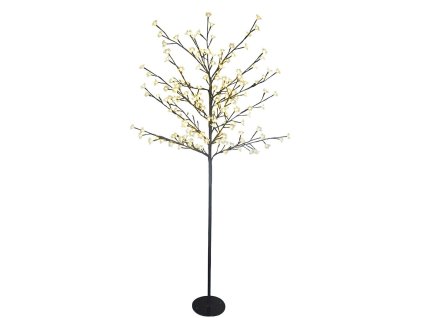 osvětlení vánoční STROM 150cm 150LED ČER 35 22707