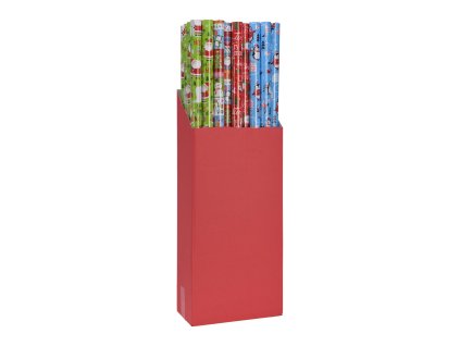 papír vánoční balicí 1,0x5m JUMBO mix dekorů 35 22783