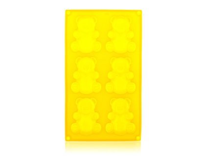 forma medvídek 6ks 31x18x2cm silikon ŽL