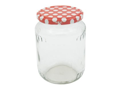 sklenice zavařovací  720ml TWIST 82 + víčka PUNTÍK (8ks)