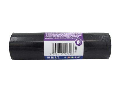 pytle na odpadky 240l (8ks) 120x150cm ČER 50µ extra silné