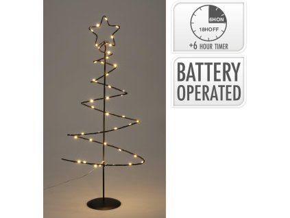 osvětlení STROM 53cm, 46LED ČER 35 23103