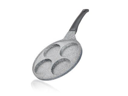 lívanečník 26cm, 4 lívance nepřiln. povrch GRANITE Grey