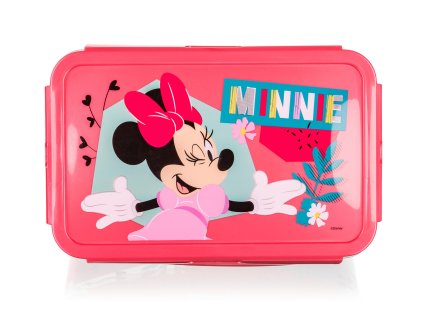 box svačinový 20x13x7cm MINNIE s klick uz. PH