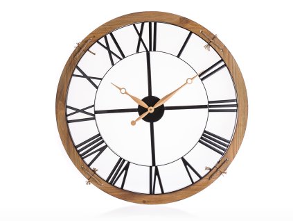hodiny nástěnné pr.60cm GOLD RIM 35 24006