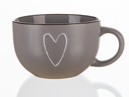 hrnek JUMBO 730ml HEART HN keramický