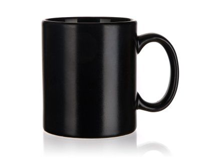 hrnek 350ml MAT ČER keramický