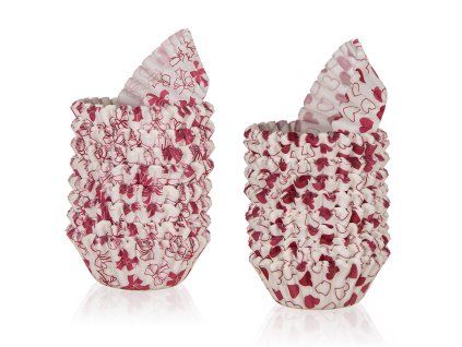 košíček cukrářský 5,5x1,7cm papírový (200ks) LOVE
