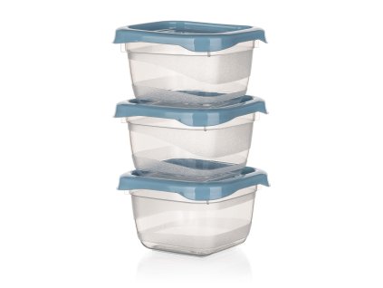 dóza čtverc. 0,1l 6,5x6,5x4cm PH TRA/MO (3ks) CULINARIA