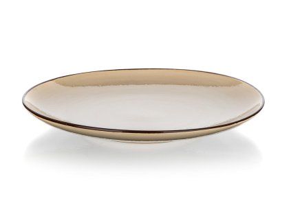 talíř mělký 27cm PALAS keramický KRÉM