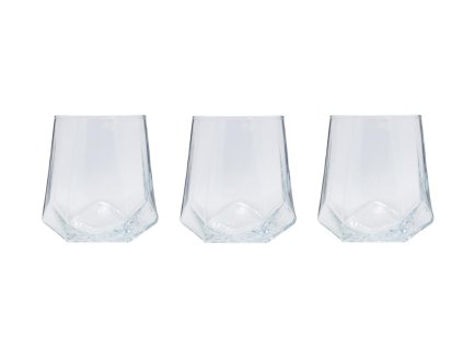 sklenice 400ml VALERIA nízká (3ks)