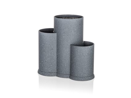 stojan na nože 3v1 GRANITE Grey