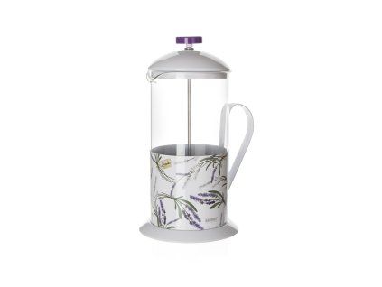 konvice na kávu LAVENDER 1l sklo+PH BÍ
