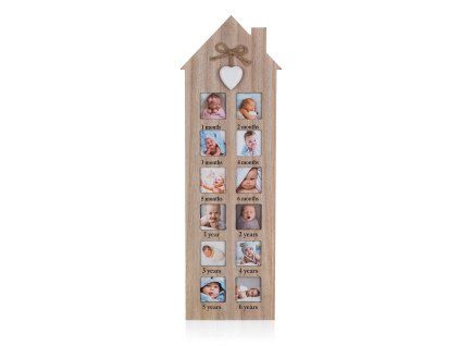 fotorámeček BABY DOMEK 48x14,8cm, 12 fotek 35 25004