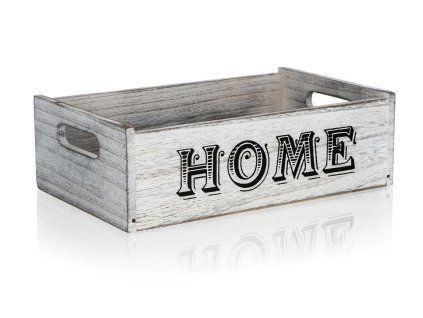 krabička dekorační HOME 29x18x9cm