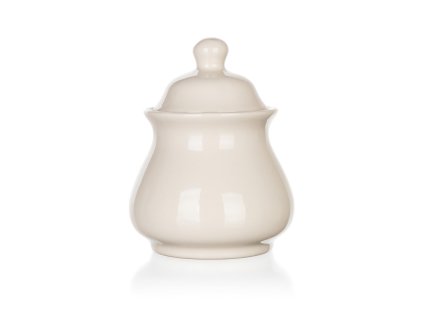 cukřenka 280ml keramická řada NATURAL Ivory