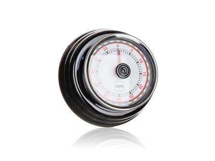 minutník pr.7cm nerez/ČER s magnetem CULINARIA