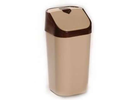koš odp.25l šipka-béžová-26x26x53 výklop