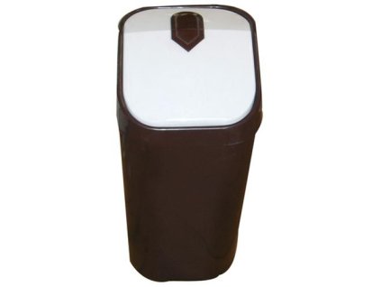 koš odp.25l šipka-hnědá-26x26x53 výklop