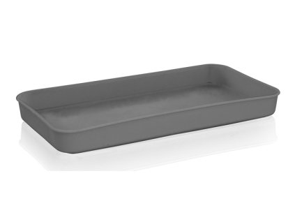 podmiska 22cm kamenná šedá truhlíku 20cm, plast