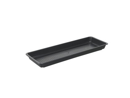 podmiska  50cm ANTRACIT truhlíku GARDEN