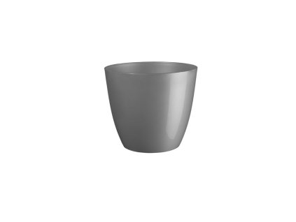 obal d18cm ELLA stříbrná lesklá vánoční, plast
