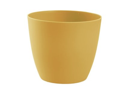 obal d18cm ELLA medová, matná, plast
