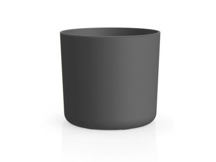 obal d22cm LORA antracit, matná, plast