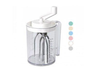šlehač ruční-Al metly 1,2l, mix barev, plast
