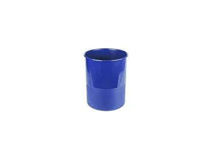 koš odp.13l kancel.plný MODRÝ, d27x30cm, plast