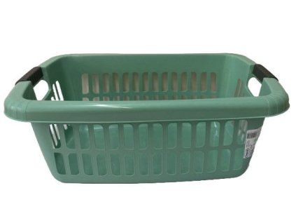 koš 40l na čisté pr., 65x44x24cm, AURORA, zelený, plast