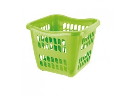 koš 25,7l na čisté pr. 39x39x30cm BRIO, zelený, plast