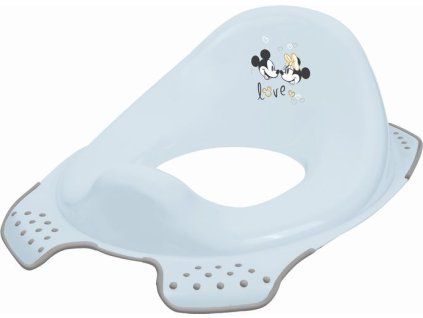WC sedátko EWA MICKEY kouř.modré, 30x40x15cm,protiskluz., plast